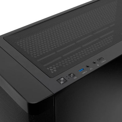 ������ �� HSPD M740-TGBK E-ATX, Midi-Tower, ��� ��, � �����, USB 3.0, USB Type-C