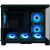 ������ XASTRA QW500M 6ARGB-C10-UC Black mATX/Aquarium/Screewless/ 6x120mm ARGB PWM FM fans/Argb+PWM HUB 10port/Type-C/ QW500M-6FM12A-C10-UC