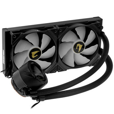 ������� ����������� ���������� Gigabyte AORUS WATERFORCE 280 (� ���������� ARGB, ���������� �������� AIO)
