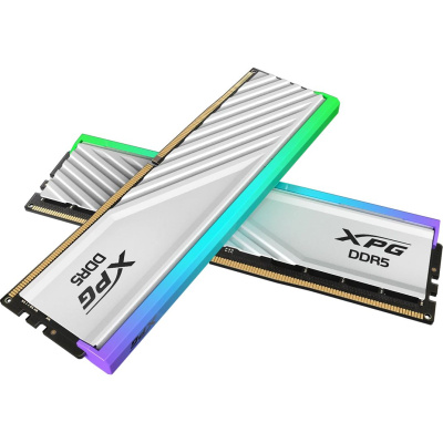 ������ DDR5 2x16GB 6000MHz A-Data AX5U6000C2816G-DTLABRWH XPG Lancer Blade RGB RTL PC5-44800 CL28 DIMM 288-pin 1.4� single rank Ret