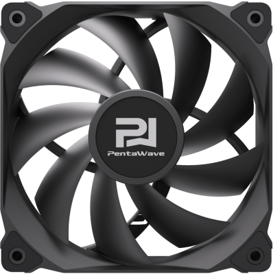 ���������� PentaWave PF-K12B PWM / 120mm 4 pin Magnetic FDB 500-1850rpm 83CFM 29.7dBA/ Black