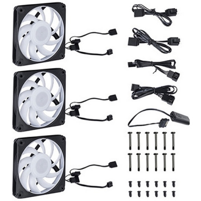    INWIN Mercury AM120S fan with RGB controller (Triple pack) 6178903