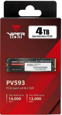 ���������� SSD Patriot PCIe 5.0 x4 4TB PV593P4TBM28H Viper VP593 M.2 2280