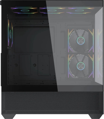 ������ ATX Accord ACC-EL1B TG, Midi-Tower, ��� ��, ������