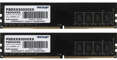 ����������� ������ 32Gb DDR4 3200MHz Patriot Signature (PSD432G3200K) (2x16Gb KIT)(retail)