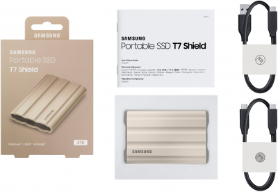 ������� SSD Samsung T7 Shield USB 3.2 2 �� (�������)