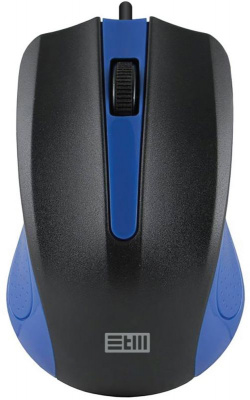 ���� ��������� USB STM 101CB ������/ ����� STM USB WIRED MOUSE STM 101CB black/ blue