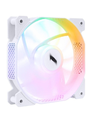 ���������� 1STPLAYER F1 White / 120mm FRGB 12V 3pin 0.25A 1100rpm 41.9cfm 23.2dBA / Bulk