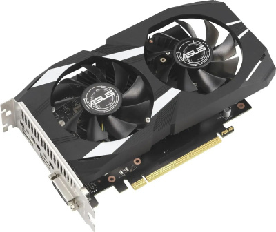 ���������� Asus PCI-E 4.0 DUAL-RTX3050-O6G NVIDIA GeForce RTX 3050 6Gb 128bit GDDR6 1822/14000 HDMIx1 DPx3 HDCP Ret