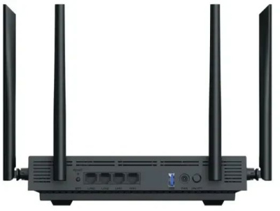 Wi-Fi ������ Netis NX32U, Wi-Fi 6, AX3000, 2.4/5���, 3 LAN, ������