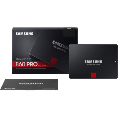 SSD  Samsung 860 PRO 2.5" 256  SATA III MLC (MZ-76P256BW)