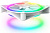 �������� ������� ��� ������� ��/ Case Cooler NZXT F120 RGB DUO Triple Pack (120x120x25mm, 4-pin PWM, RGB, 48.58CFM, 29dBA, 1800RPM, White, 3pcs&