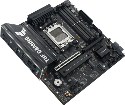 ����������� ����� ASUS TUF GAMING B850M-E WIFI, SocketAM5, AMD B850, mATX, Ret 90MB1LS0-M0EAY0