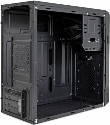 ������ Exegate BA-309 Black mATX, Mini-ITX, Mini-Tower, ��� ��, 2xUSB 2.0, Audio