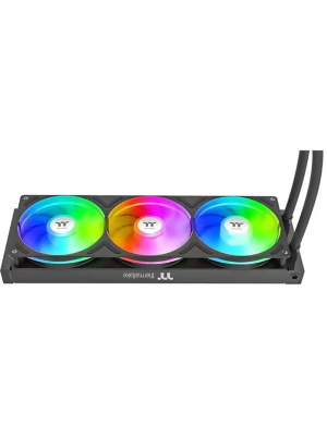 ������� �������� ���������� Thermaltake TH360 V3 Ultra ARGB Soc-AM5/AM4/1200/1700/1851 ������ 4-pin 25.8dB Al+Cu LCD Ret (CL-W474-PL12SW-A)