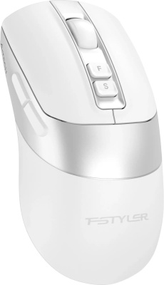���� A4Tech Fstyler FB50CS Plus ����� ���������� 3200dpi silent �������. BT/Radio USB 7but