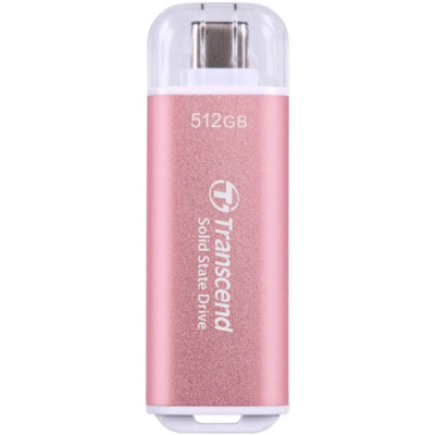 ������� ���������� SSD TRANSCEND TS512GESD300P 512GB USB-C 3.2 Gen 2 ������� (TS512GESD300P)