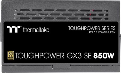 ���� ������� Thermaltake ATX 850W Toughpower GX3 SE 80+ gold (20+4pin) APFC 140mm fan 6xSATA RTL