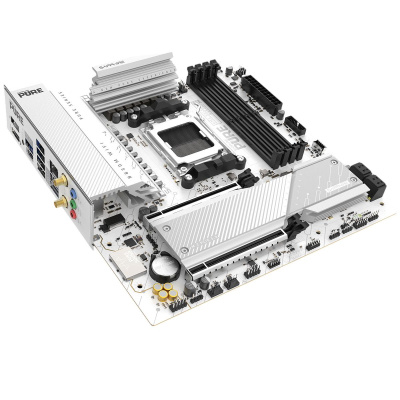 ����������� ����� Sapphire B850M PURE WIFI B850, AM5, DDR5, mATX, Ret (52123-02-40G)