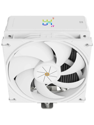 ����� Thermalright Assassin X 120 R Digital White LGA115X/1200/1700/1851 (120mm PWM Fan, 4 ����. ������ 6��) / TRAX120RDW