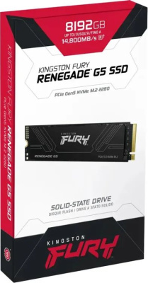 ���������� SSD Kingston PCIe 5.0 x4 8TB SFYR2D/8T1 Fury Renegade M.2 2280