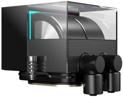 ������� �������� ���������� PcCooler DS360Pro Digital , LCD, 4-pin, ARGB, 120��, ������, retail (DS360PRO DIGITAL BK)