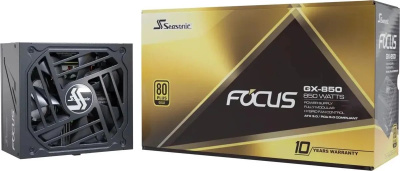 ���� ������� Seasonic Focus GX-850, 850��, 80 PLUS GOLD, 135��, ������, retail (GX-850 V4 SRP-FGX851-A5A32SF)