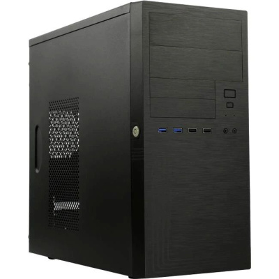 ������ �� Powerman ES555 600W Black PM-600ATX-F U3*2+U2*2 +2*combo Audio; intrusion switch mATX (6196080)