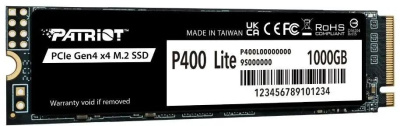 ���������� SSD Patriot PCIe 4.0 x4 1TB P400LP1KGM28H P400 Lite M.2 2280