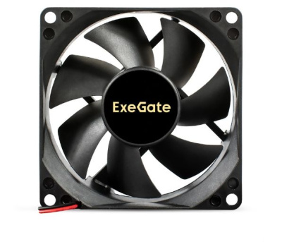 Exegate EX295206RUS ���������� 24B DC ExeGate EX08025S2P-24 (80x80x25 ��, Sleeve bearing (��������� ����������), 2pin, 2800RPM, 28dBA)
