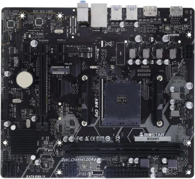 ����������� ����� Biostar B550MT, SocketAM4, AMD B550, mATX, Ret