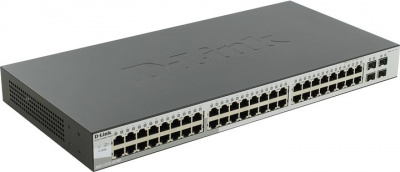 ���������� D-Link DGS-1210-52/ME/B1A Managed Gigabit Switch with 48 10/100/1000Base-T + 4 SFP Ports