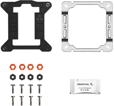 ����� ��� ���������� Deepcool AG400 G2 Soc-AM5/AM4/1200/1700/1851 �����������/������ 4-pin 220W Ret (R-AG400-BKNPMG2-G)