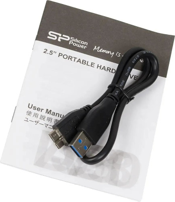 ������� ������� ���� Silicon Power 2.5" D06 Diamond 1Tb USB 3.0 SP010TBPHDD06S3K Black