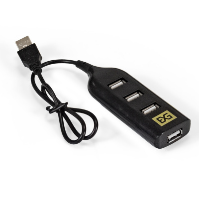 USB-������������ Exegate DUB-42, 4xUSB 2.0, ������ EX293976RUS