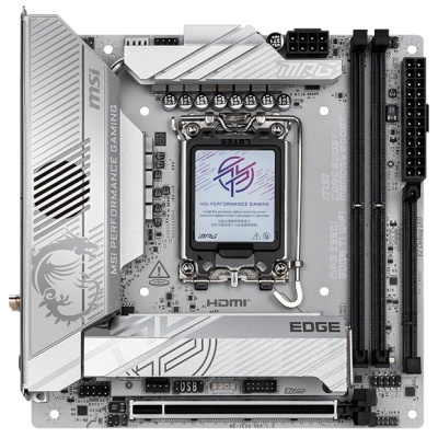 ����������� ����� MSI MPG Z890I EDGE TI WIFI, Socket-1851, Intel Z890, mini-ITX, Ret