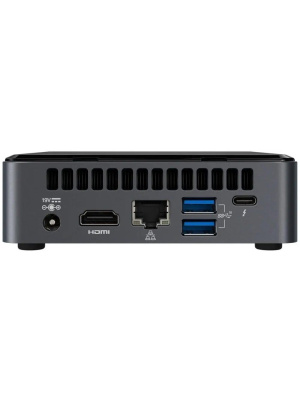 ����-�� Intel NUC 10 Performance kit, Intel Core i3-10110U/����������� DDR4/����������� SSD/Intel UHD Graphics/��� ��, ������ (BXNUC10I3FNKN1)