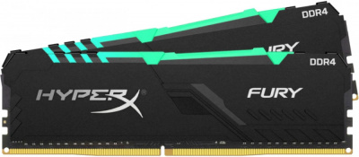   32Gb DDR4 2666MHz Kingston HyperX Fury RGB (HX426C16FB3AK2/32) (2x16Gb KIT)
