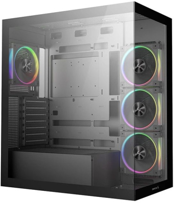 ������ DeepCool CG580 4F V2 Black, Midi-Tower, ��� ��, ������ R-CG580-BKADA4-G-2
