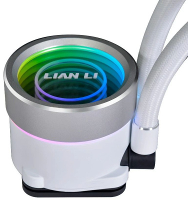 ������� �������� ���������� Lian-Li Galahad II Trinity 360, 4-pin, ARGB, 120��, �����, retail (G89.GA2T36W.00)