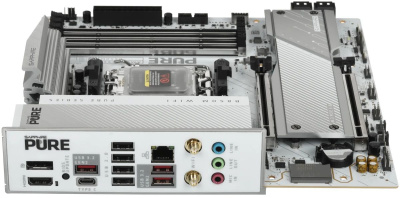 ����������� ����� Sapphire B850M PURE WIFI B850, AM5, DDR5, mATX, Ret (52123-02-40G)