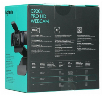 -  Logitech WebCam C920s HD Pro (960-001252)