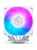 ����� JONSBO CR-3000E(Color) White LGA1700/1200/115X/AM5/AM4 (TDP 260W, PWM, 2 x 120mm Dynamic Multi-Color LED Fan, 7 �������� ������, �����, 4-pin) Retail