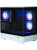 ������ ZALMAN P30 BW, MATX, BLACK/WHITE, WINDOW, 2x3.5", 3x2.5", 1xUSB TYPE-C, 1xUSB3.0, SIDE 2x120mm ARGB, REAR 1x120mm ARGB