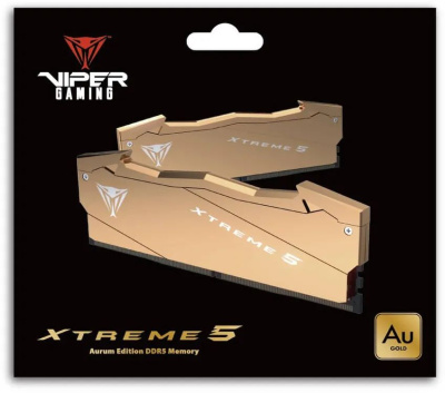 ����������� ������ Patriot Viper Xtreme 5 Aurum VXA564G6030K DDR5 - 2x 32�� 6000���, DIMM, Aurum, Ret