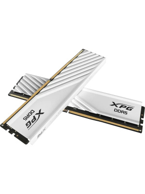 ����������� ������ ADATA LANCER DDR5 DIMM 32GB 6000MHz 2*16GB 28-36-36 1.4V WHITE DUAL TRAY