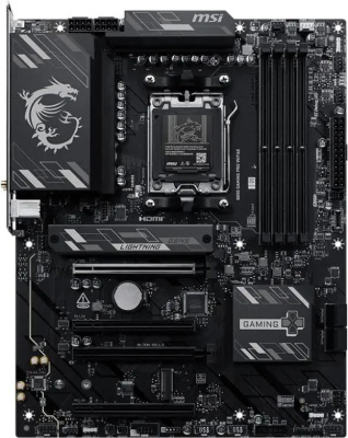 ����������� ����� MSI B850 GAMING PRO WIFI6E, Socket AM5, AMD B850, ATX, Ret