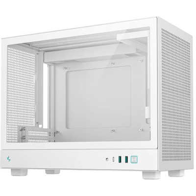 ������ Deepcool CH160 PLUS WH ��� ��, ������� ���� (���������� ������), �����, MICRO ATX/MINI-ITX