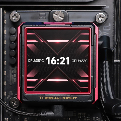 ������� ����������� ���������� Thermalright Frozen Warframe Ultra 360 Black ARGB (TRFW360UAB)