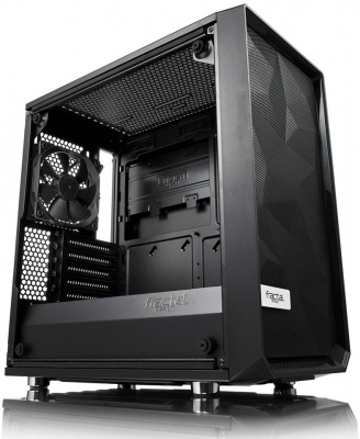  Fractal Design Meshify C Mini Dark TG Black (FD-CA-MESH-C-MINI-BKO-TGD)